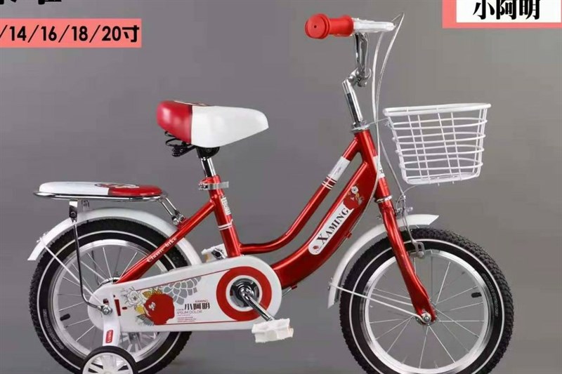 Ảnh Xe đạp trẻ em nữ XAMING hoa đào