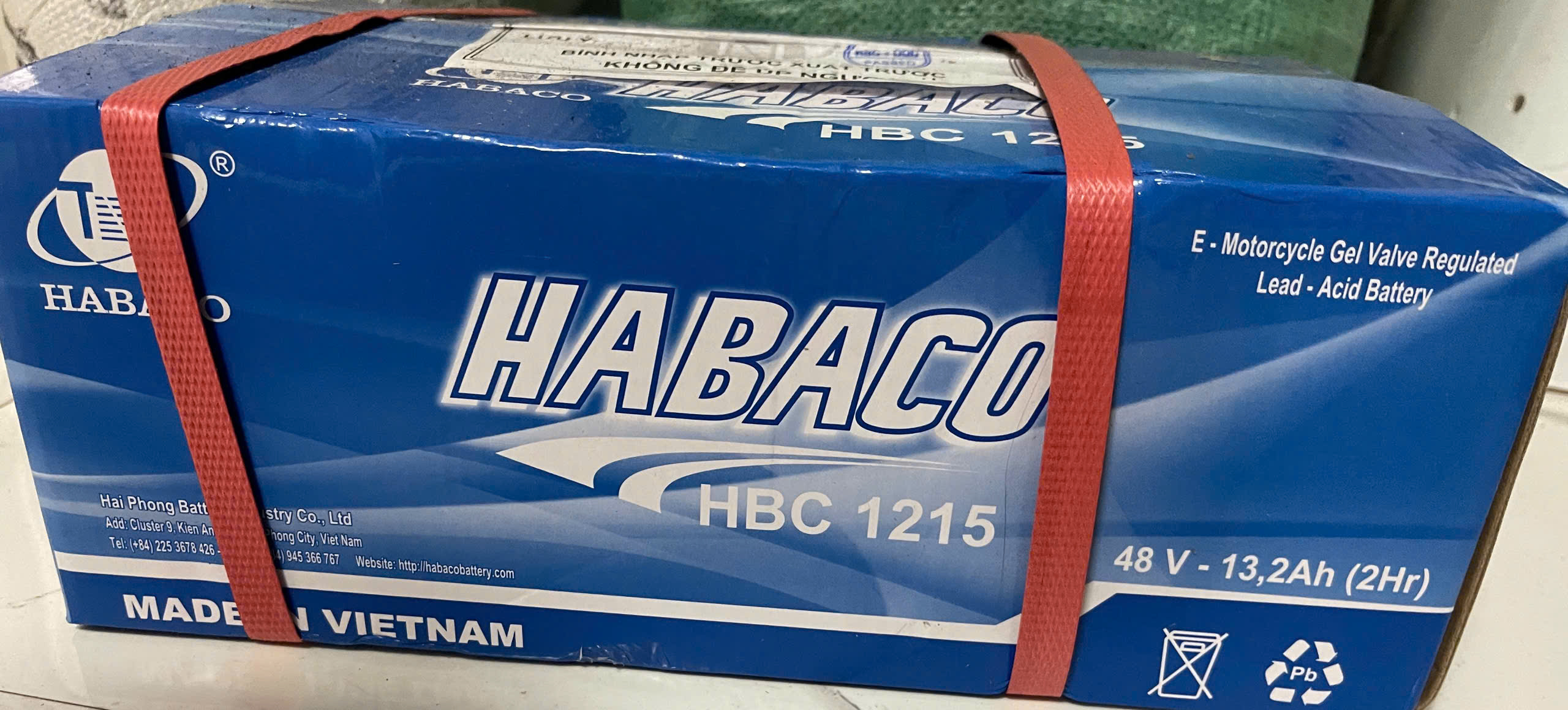 Bình ắc quy 20A của Habaco